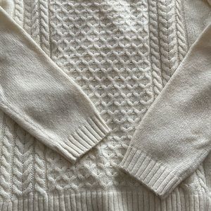 Cream Knit Pullover